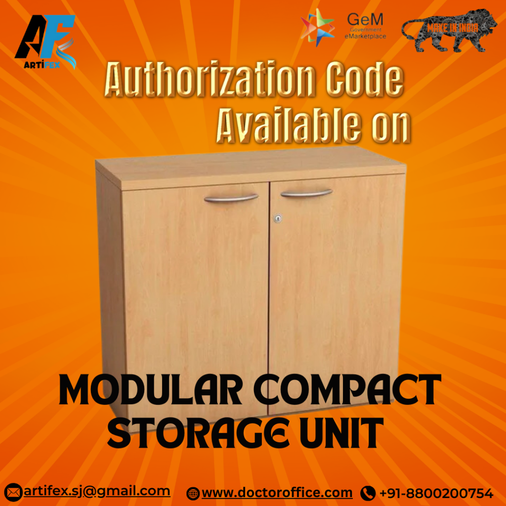 GeM Authorization Code Available On Modular Compact Storage Unit