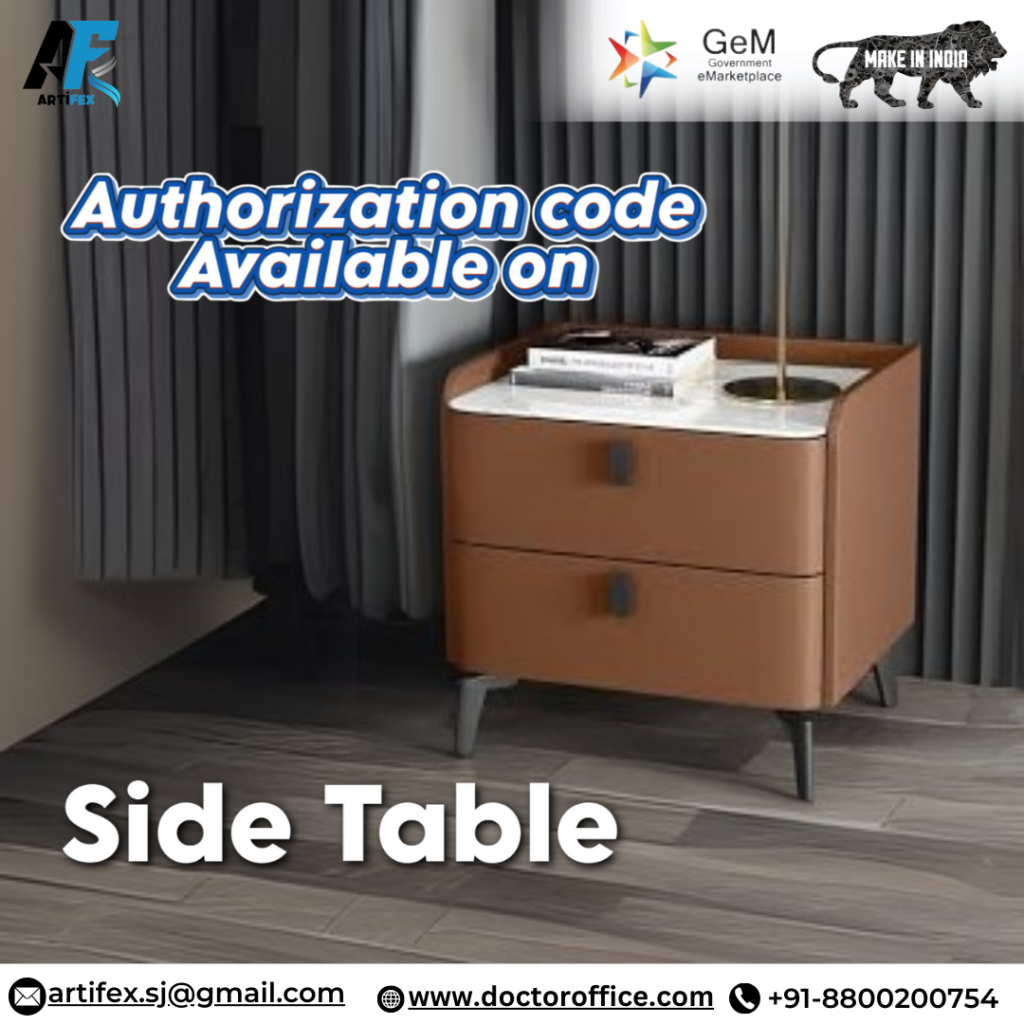 GeM Authorization Code Available On Side Table