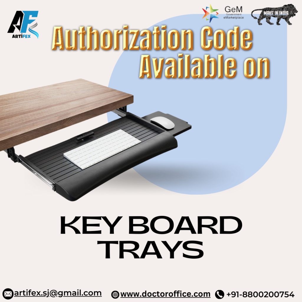 GeM Authorization Code Available On Key Board Trays